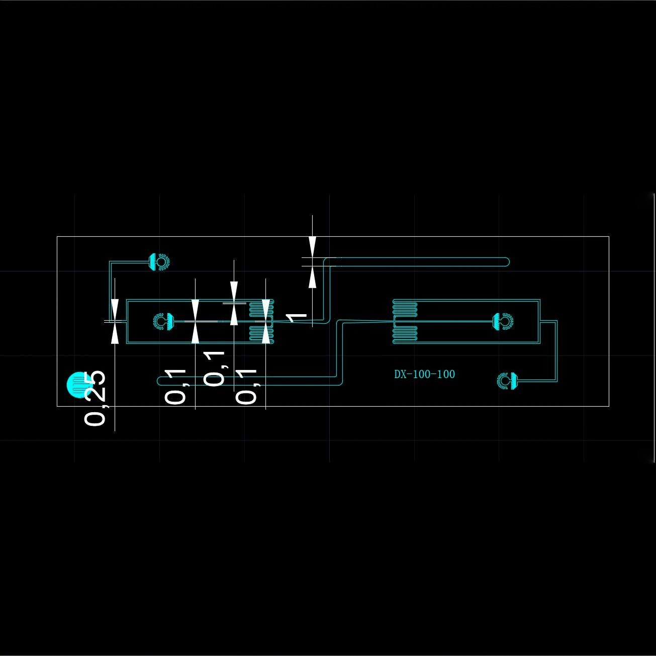 Droplet Generation Microfluidic Chip, PDMS/Glass, 100µm Channel, Flow-Focusing, Plasma-Bonded, with PTFE Tubing & Fittings Kit, 75x25mm Slide, for Lab Research (RUO)